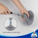 MR.SIGA Microfiber Duster with Non-Slip Handle