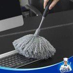 MR.SIGA Microfiber Duster with Non-Slip Handle
