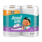 Angel Soft Lavender Scent Toilet Paper, 8 Mega Rolls