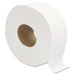 Jumbo 2-Ply Bath Tissue Roll - 9" Diameter