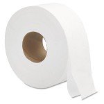 Jumbo Roll Bath Tissue, 2-Ply, White - 12 Pack