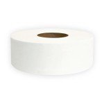 Jumbo 2-Ply Bath Tissue Roll - 9" Diameter
