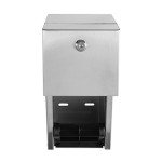 Stainless Steel Dual Roll Toilet Paper Dispenser