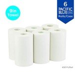Pacific Blue Ultra 9" Paper Towel Roll - 6 Pack