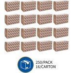 Genuine Joe Multifold Natural Towels, Pack of 4000