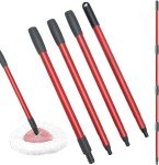 Qulable Spin Mop Replacement Handle - Adjustable 30" to 58