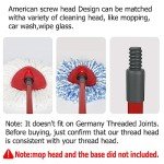 Qulable Spin Mop Replacement Handle - Adjustable 30" to 58