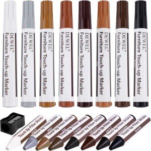17-Piece Wood Furniture Repair Kit & Markers