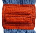 Blue Loop-End Wet Mop with Adjustable Handle