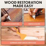 50PC Furniture Repair Kit with Brushes & Fillers