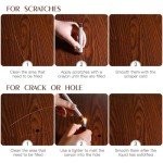 17-Piece Wood Furniture Repair Kit & Markers