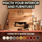 50PC Furniture Repair Kit with Brushes & Fillers