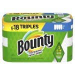 Bounty Select-A-Size Triple Paper Towel Rolls