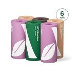 100% Bamboo Paper Towels - 6 Rolls, 900 Sheets