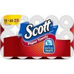 Scott Choose-A-Sheet Mega Roll Paper Towels 28 Rolls