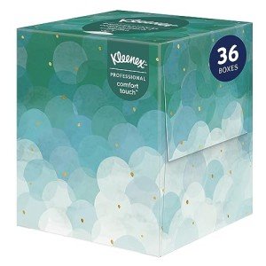 Kleenex® Professional 2-Ply Facial Tissue Cube Boxes