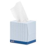 Genuine Joe 2-Ply Cube Box Facial Tissue Pack