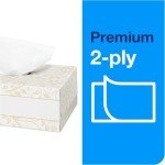 Tork Advanced 2-Ply Facial Tissues, 100/Box