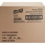 Genuine Joe 2-Ply Cube Box Facial Tissue Pack