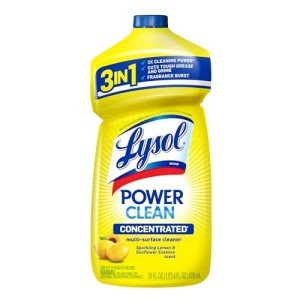 LYSOL Power Clean Multi-Surface Cleaner, Lemon Scent
