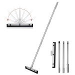 14-Inch DrDirt Floor Squeegee with Extension Pole