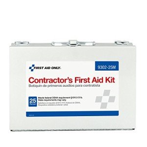 25-Person First Aid Kit for Contractors and Jobsites