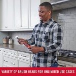 Rubbermaid Reveal 18-Piece Cordless Power Scrubber