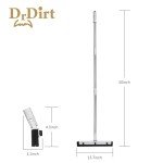 14-Inch DrDirt Floor Squeegee with Extension Pole