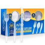 360 Count Heavy Duty Disposable Cutlery Set