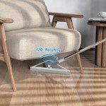 KOLLIEE Adjustable Rubber Floor Squeegee with 61" Handle