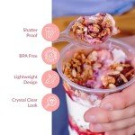 Bulk Pack of Heavy-Duty Clear Plastic Spoons