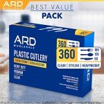 360 Count Heavy Duty Disposable Cutlery Set