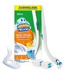 Toilet Bowl Brush Kit with Cleaner Refills