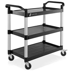 Jubilee Heavy-Duty 3-Tier Utility Cart with Wheels
