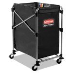 Rubbermaid X-Cart Collapsible Steel 4-Bushel Cart