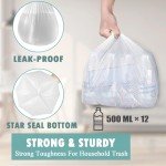 4 Gallon Small Trash Bags - 105 Count