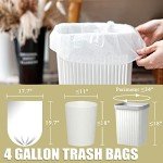 4 Gallon Small Trash Bags - 100 Count