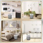 Medium White Trash Bags, 6-8 Gallon (50 Pack)