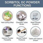 Sorbitol DC Powder - 1kg Low-Cal Sweetener