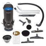 Comfort Pro Backpack Vacuum with HEPA Filter & Tools