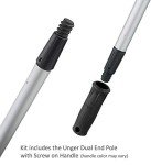 Unger AquaDozer Max Kit: Squeegee & Pole Combo