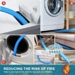 33-Piece Dryer Vent Cleaning Kit with Vacuum Attachments