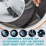 33-Piece Dryer Vent Cleaning Kit with Vacuum Attachments