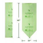 33 Gallon Compostable Yard Waste Bags - 40 Count