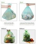 Compostable Small Trash Bags, 2.6 Gallon, 125 Count