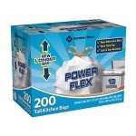 Member's Mark Power Flex Tall Kitchen Bags - 200 Count