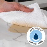 Microfiber Cleaning Cloths for Home & Auto, 50-Pack