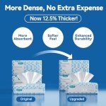 Soft Face Towels - 100% Cotton, 600 Count