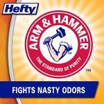 Hefty 4 Gallon Lavender Scented Garbage Bags
