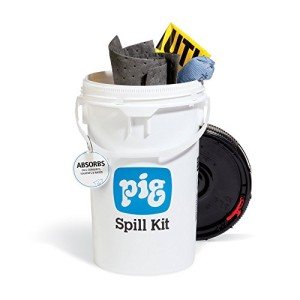 PIG Spill Kit Bucket - 4 Gallon Absorbency